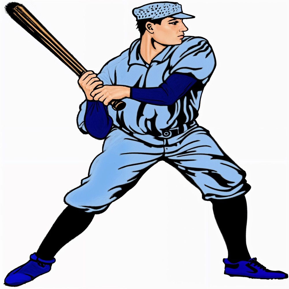 30 Custom Old Time Baseball Personalized Address Labels