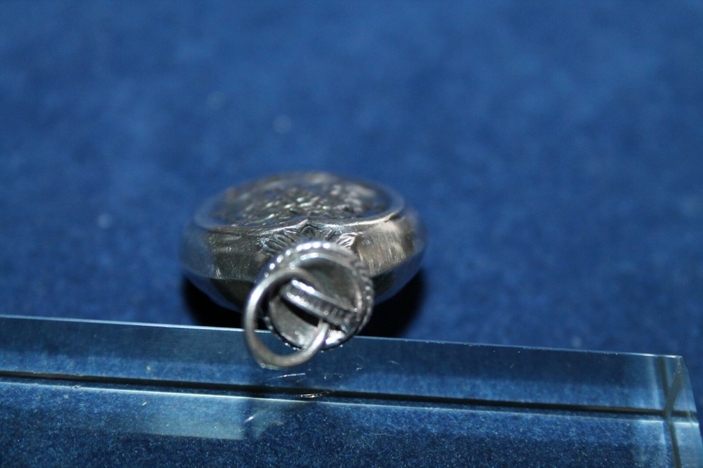 Sterling Silver Perfume Bottle Chatelaine