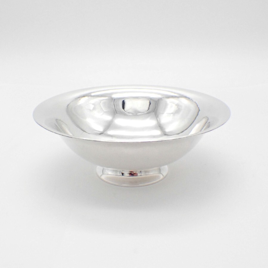 Georg Jensen Footed Bowl 575C Sterling Silver Denmark