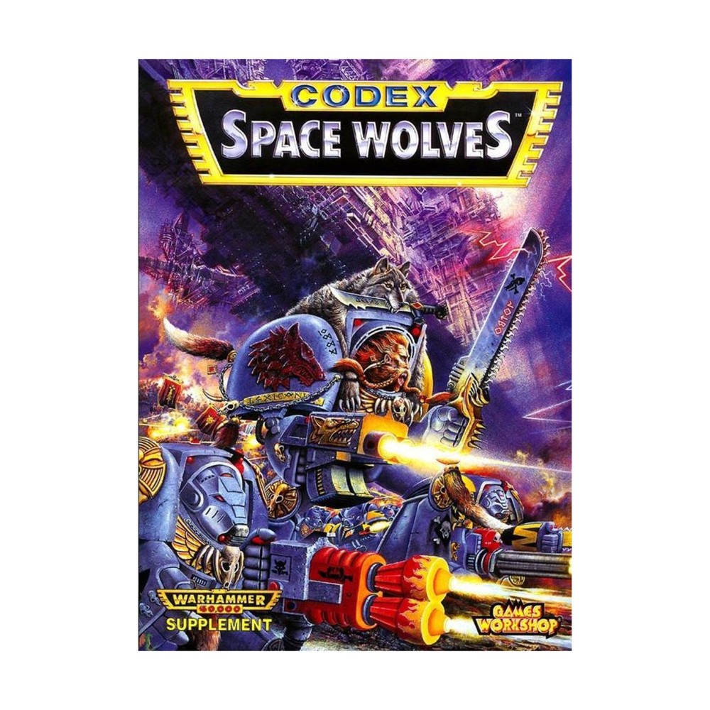 GW Warhammer 40K Codex Space Wolves (2nd Ed) VG+