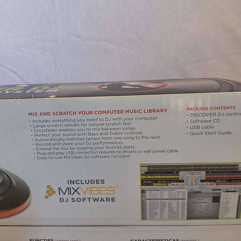 Ion Discover DJ Computer DJ System discovery pc mac usb .