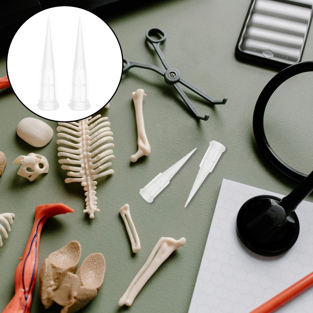 30 Pcs Glue Applicator Tips Blunt Dispensing Fill Needle Laboratory Tools