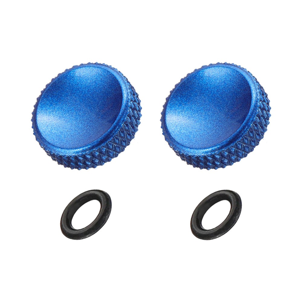 Camera Shutter Button, 2Pcs 12mm Concave Surface Shutter Release Button Blue