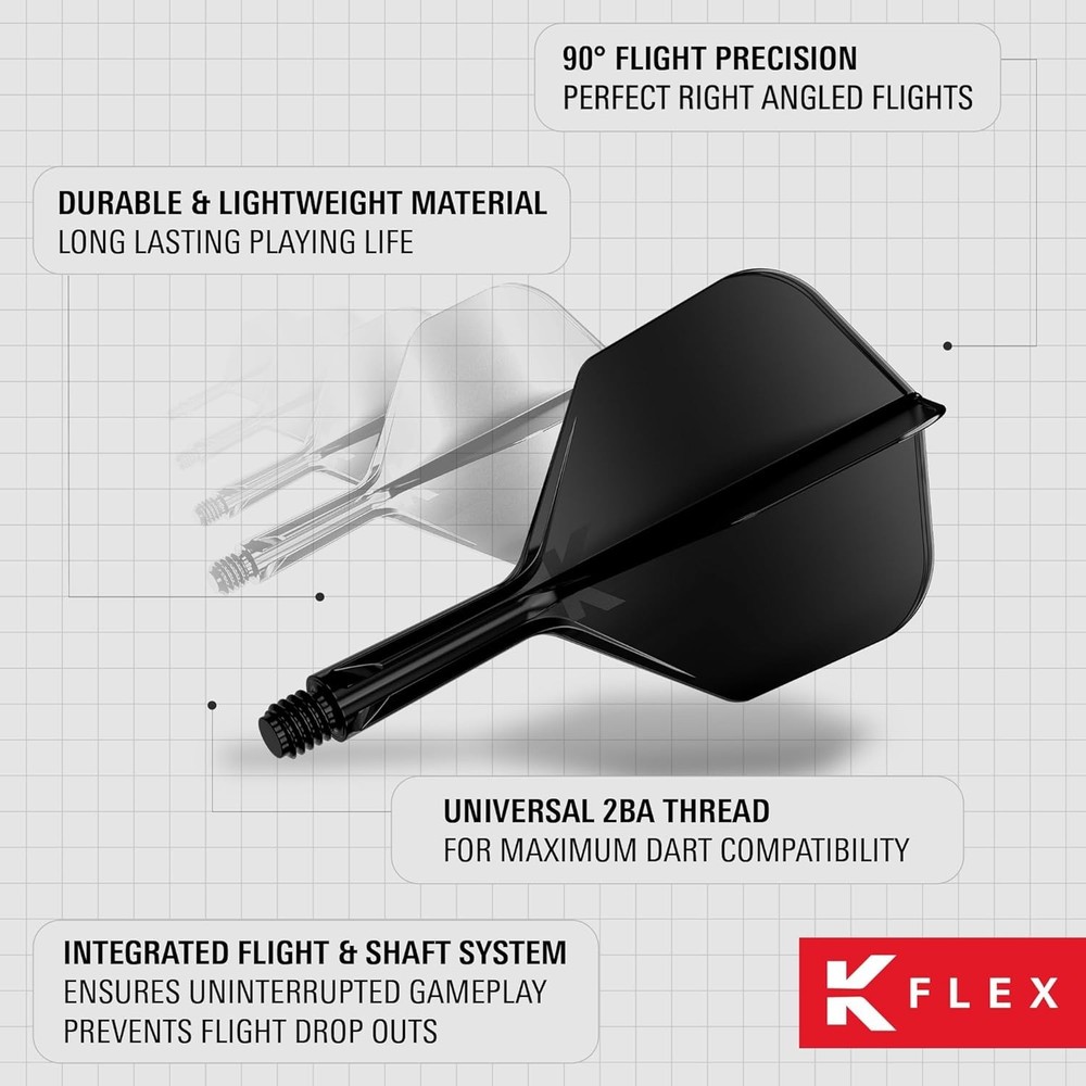 K-Flex No. 6 Integrated Flight and Shaft Set