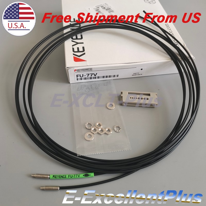 For Keyence FU-77V Transmissive Fiber Optic Sensor Amplifier Switch Digital Unit