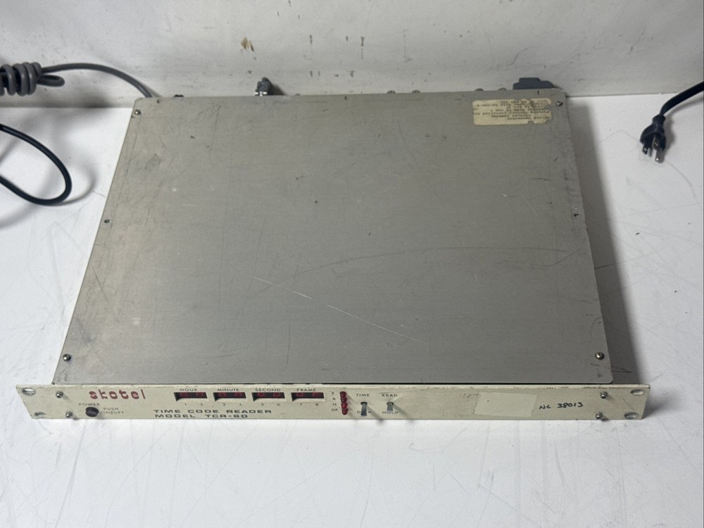 Vintage Skotel Time Code Reader Model TCR-80