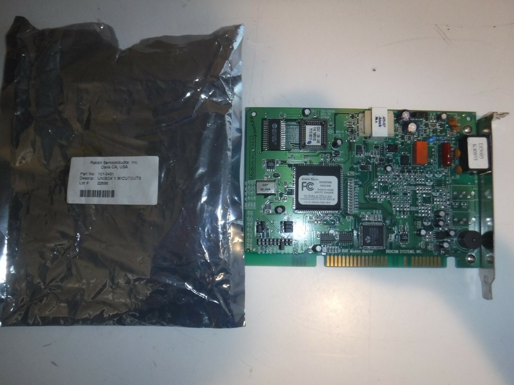 Rabbit Semiconductor 101-0431 Modem Blaster Flash 56