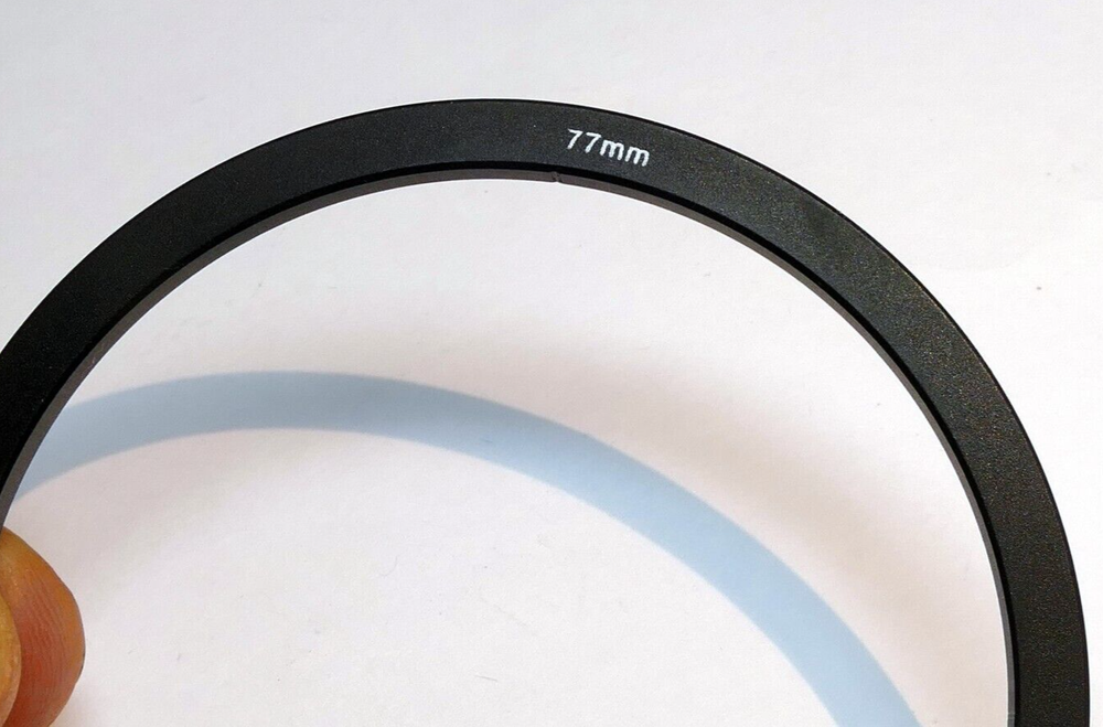 77mm Adapter Ring for Square holder Cokin size Medium P threaded f
