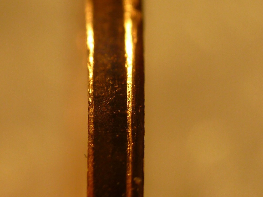 ERROR - BU Canada 1963 1-cent, partial collar (minor rim fin)