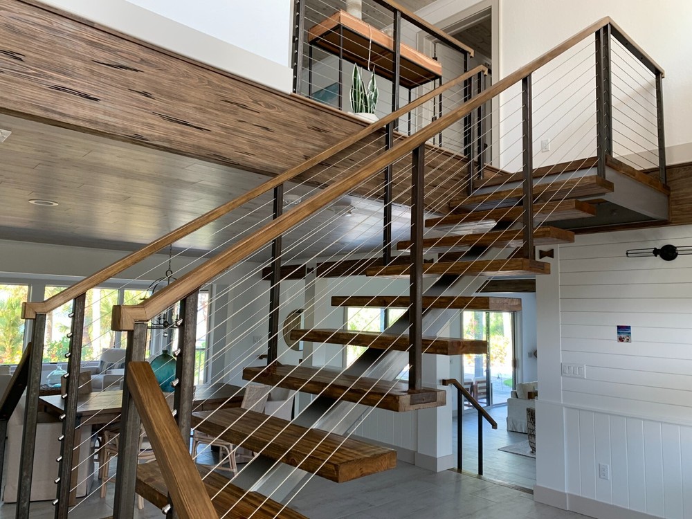 VistaView CableTec Stainless Angled Washers for Cable Railing Stairs