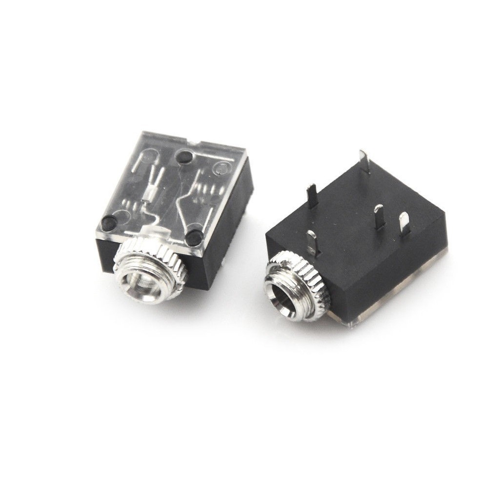 10Pair 3.5mm Female Audio Socket PCB Panel Mount Adaptor For Headphone Stereo