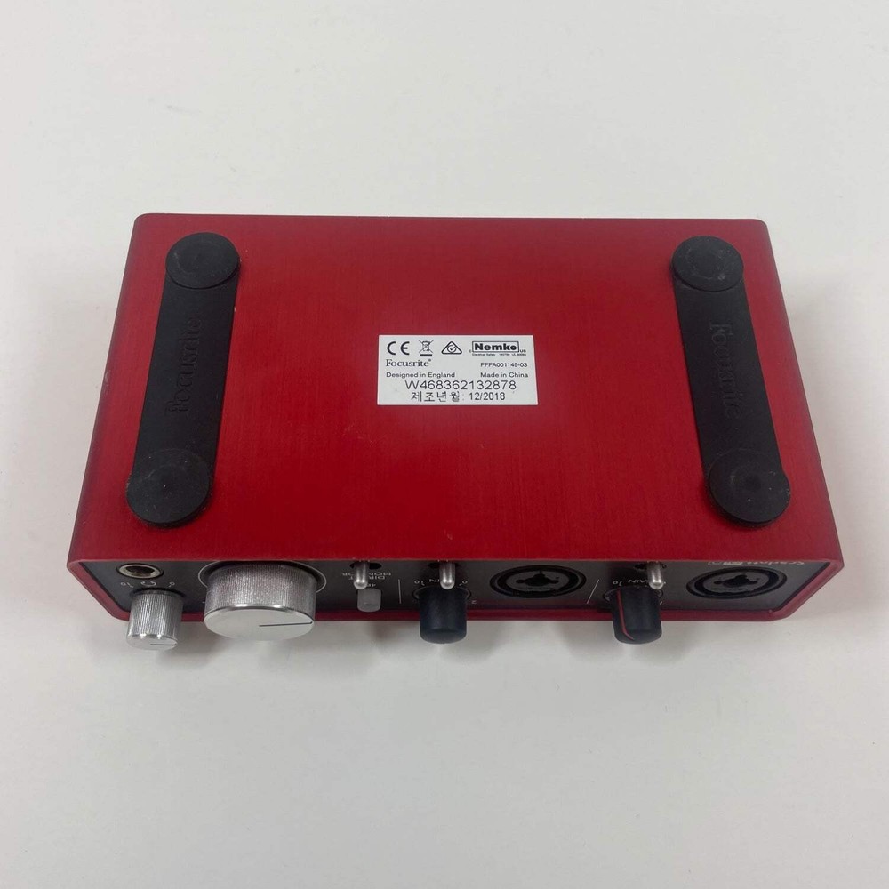 Focusrite Scarlet Audio Interface 2I2