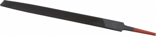 Simonds File 10" Long, Smooth Cut, Flat American-Pattern File Double Cut, 1/4...