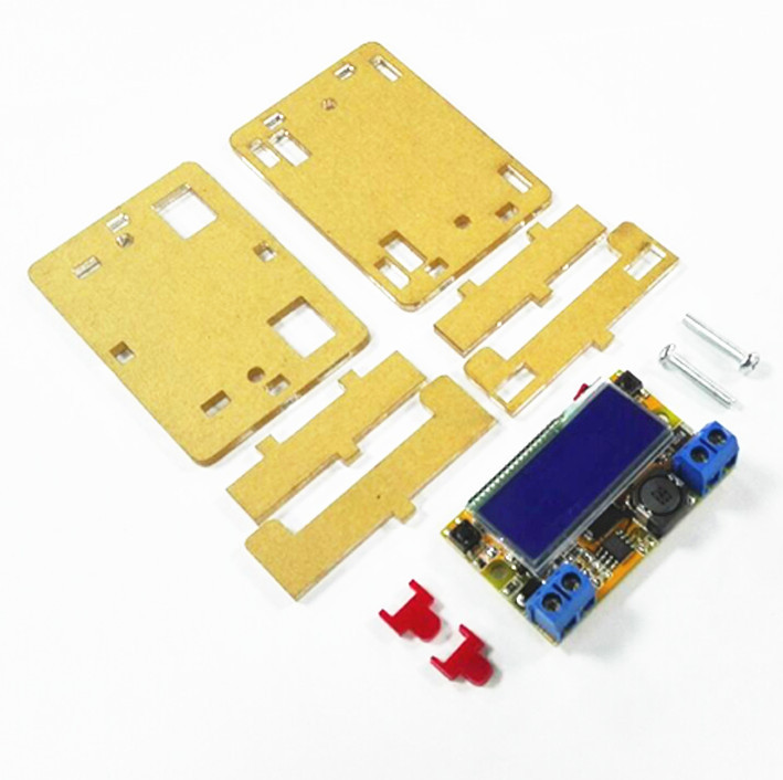 DC-DC Adjustable Step-down Power Supply Module Voltage Current LCD Display Shell
