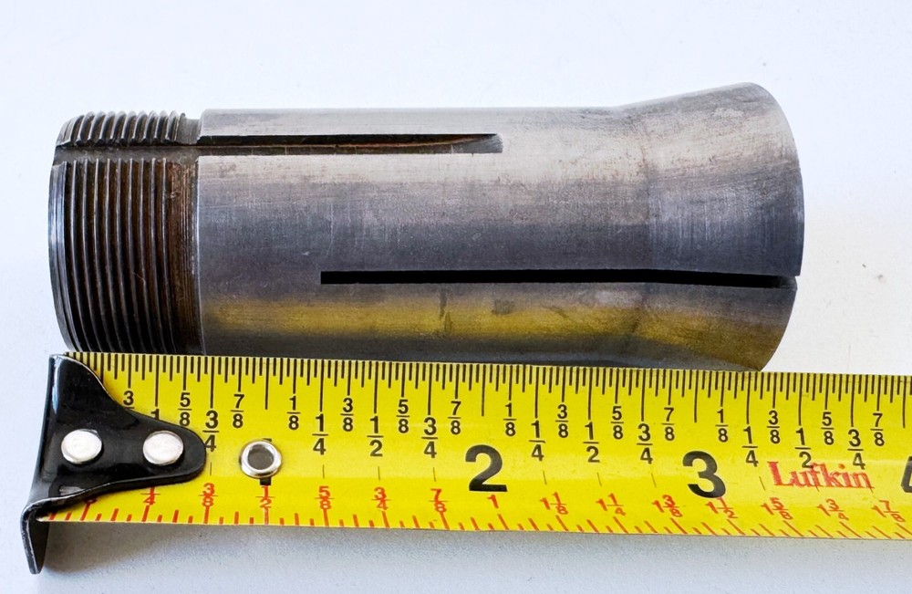 1/8" 5C Round Collet Internal & External Threads .125"