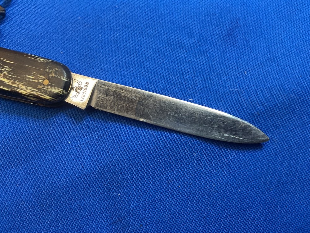 Vintage Eugen Hahn Folding Pocket Knife Corkscrew