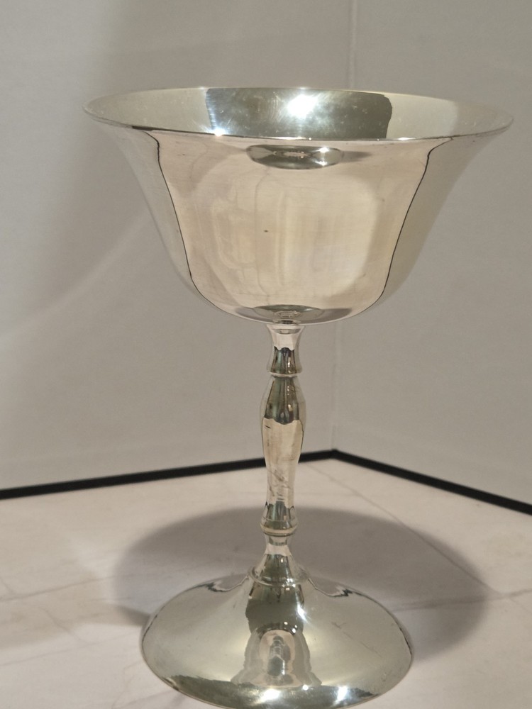 W & S Blackinton Goblet Silver Plated
