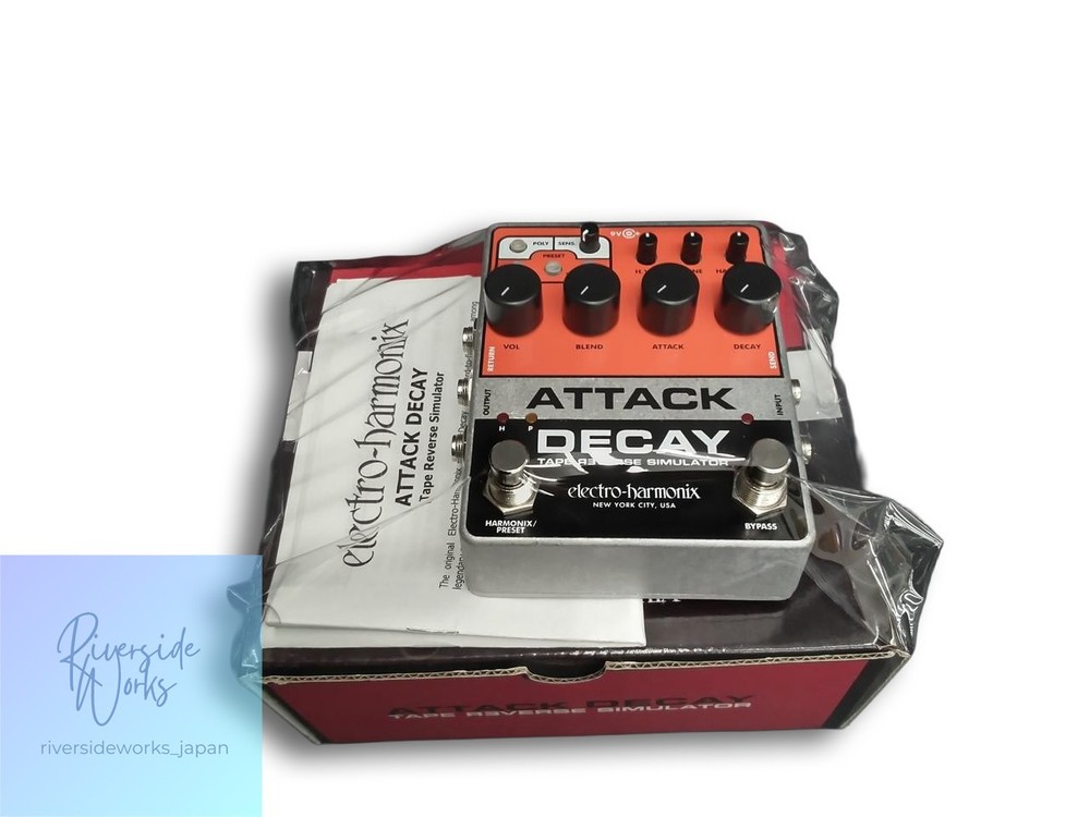 Electro-Harmonix Attack Decay Effect Pedal Used JP
