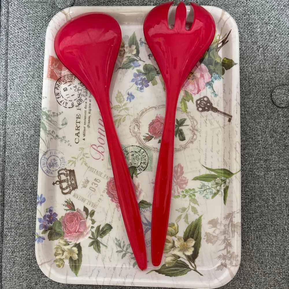 FrancoFunkan Italy Spoon Fork Serving Set No Tray