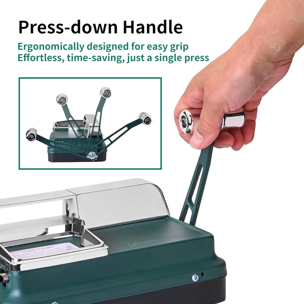 Cigarette Rolling Machine, Manual Cigarette Injector Machine for 8mm Diameter...