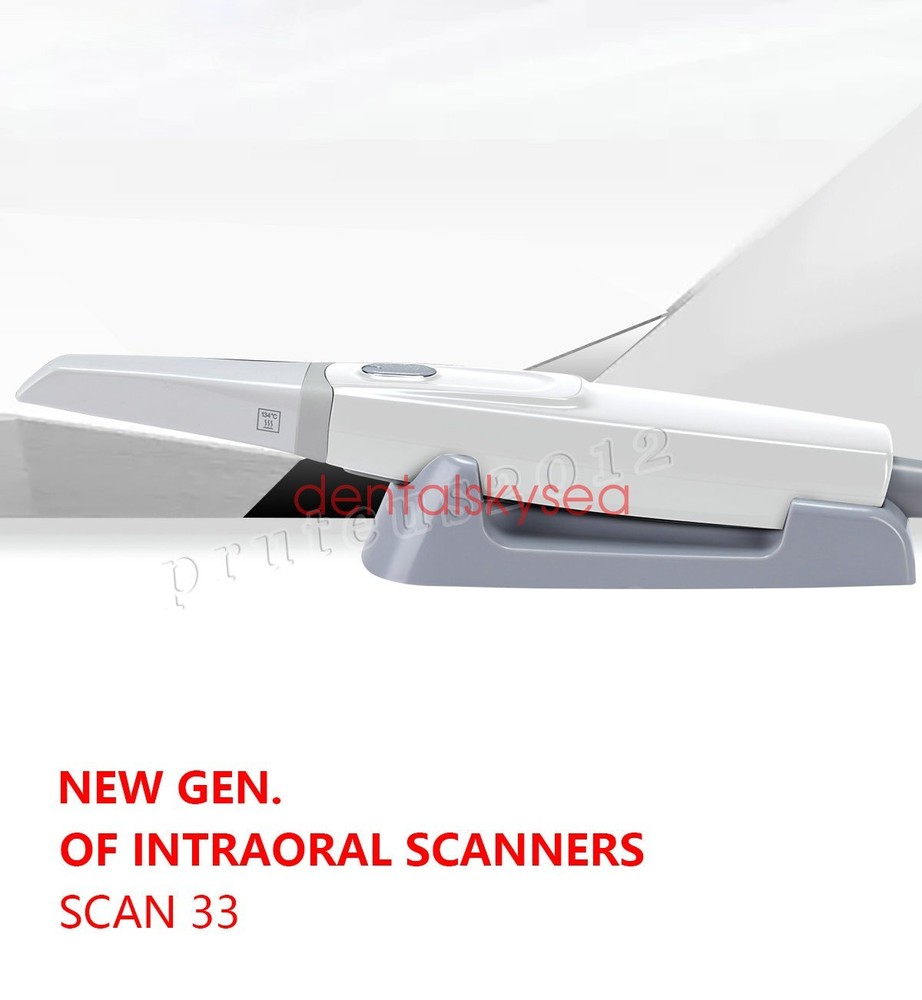Dental Digital Impression Intraoral 3D Scanner Scanning Software CAD/CAM Process