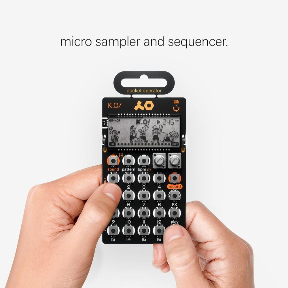 teenage engineering PO-33 KO Pocket Operator Micro Sampler