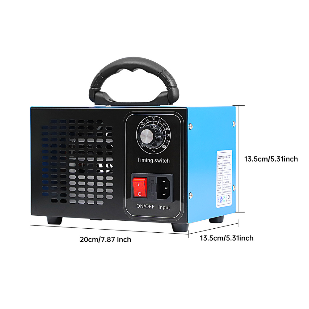 110V 40000mg/h Ozone Generator Machine Home Air Purifier Ionizer Ozonator Timer