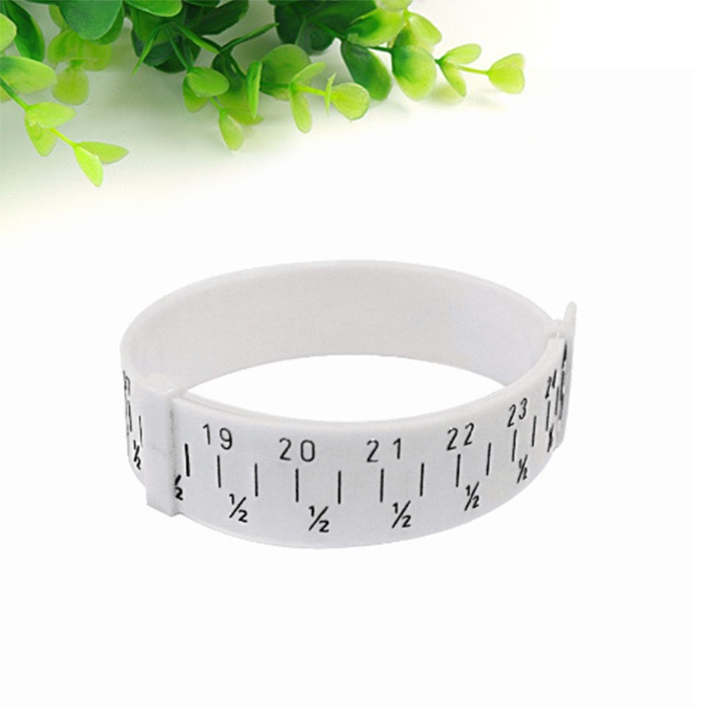 Bracelet Measuring Zone Wristband Snap Ruler Adjustable Sizer Bangle