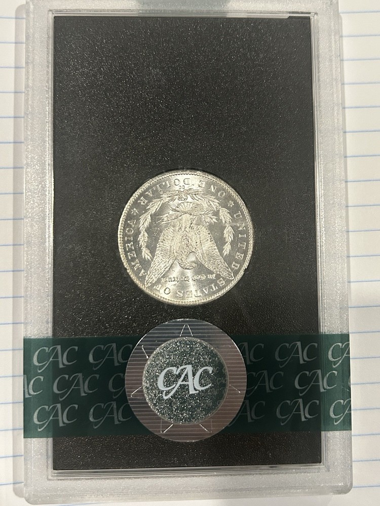 1884-CC Morgan Silver Dollar GSA Treasure MS62 CAC
