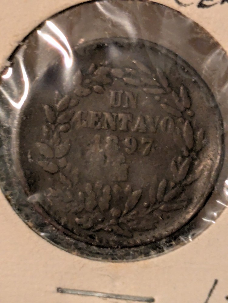 Mexico - Second Republic 1897-Mo CENTAVO (Copper)
