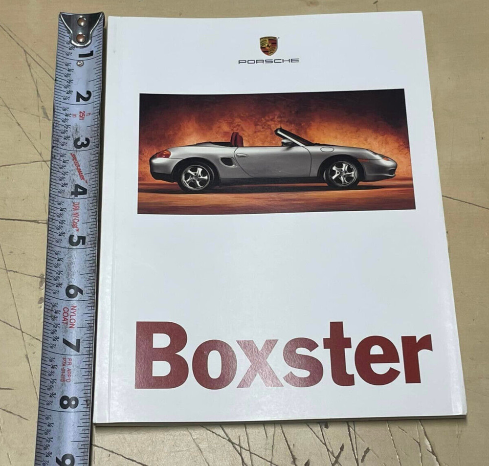 Vintage 1996 Porsche Boxster Brochure Ad