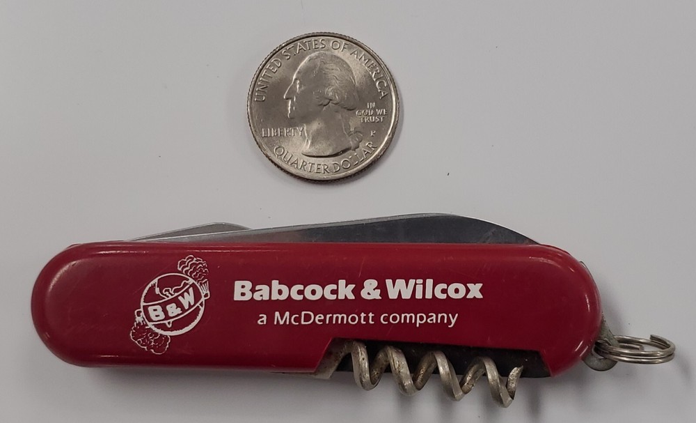 Vintage Pocket Multi Tool Folding Knife -Babcock & Wilcox