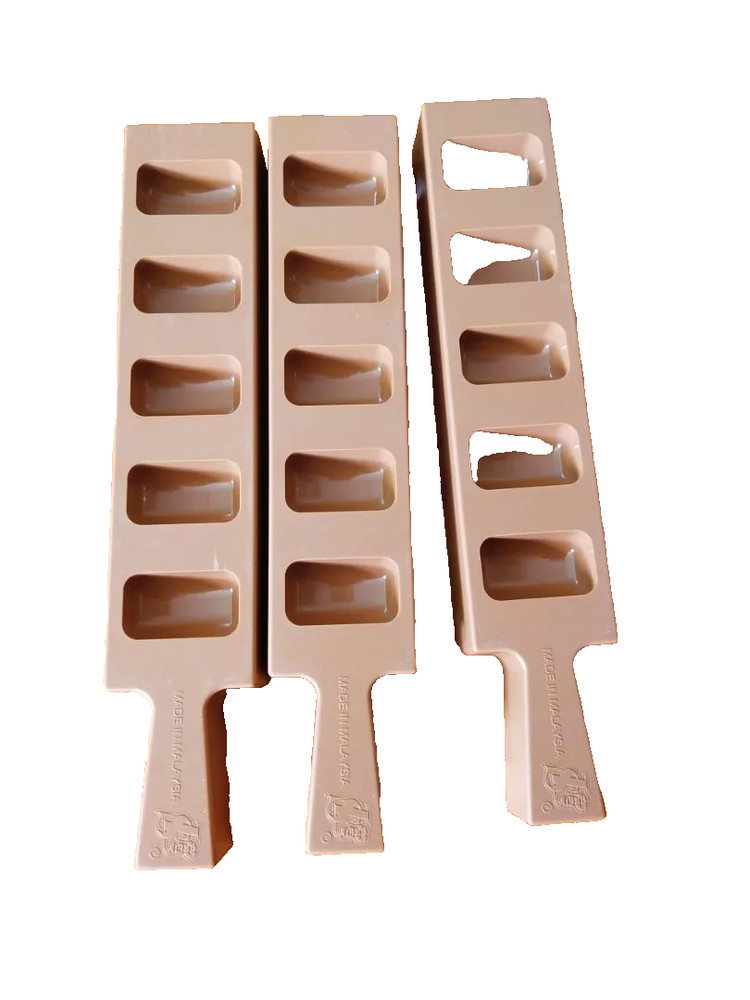 3x rectangle shape mould multipurpose mould chocolate