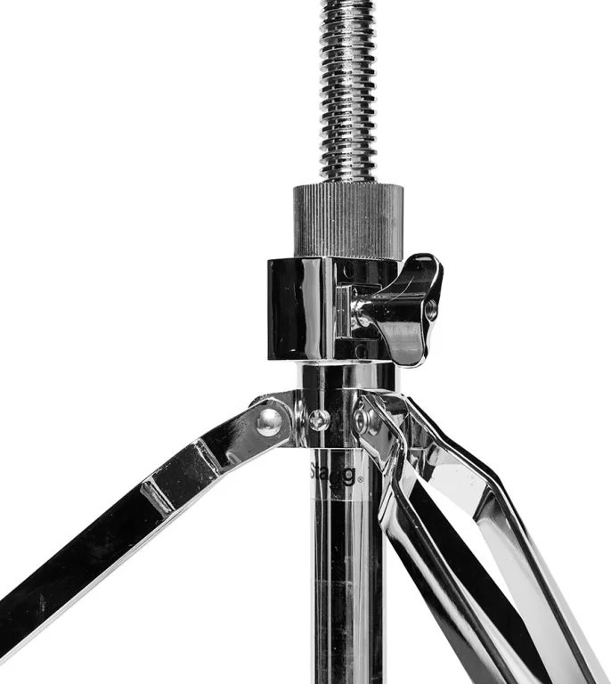 Double braced professional drum throne