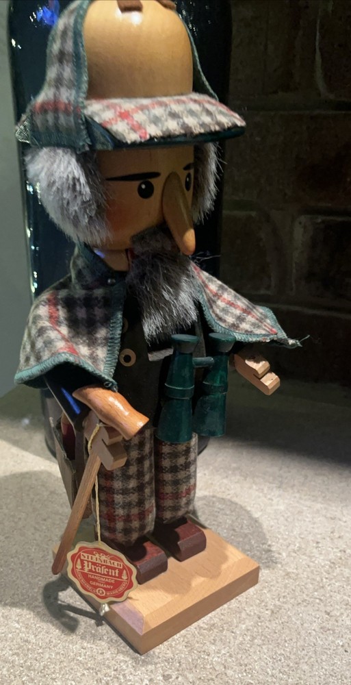 Germany Nutcracker Steinbach (Sherlock Holmes) 12" Pre-Own