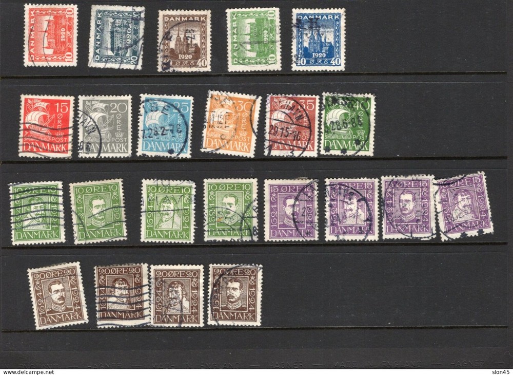 Denmark 1920 and up Accumulation full sets CV$110 Used