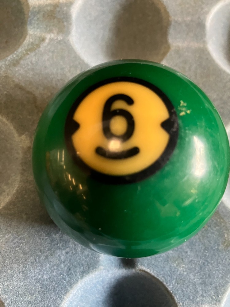 Brunswick Centennial Pool Ball #6 Replacement