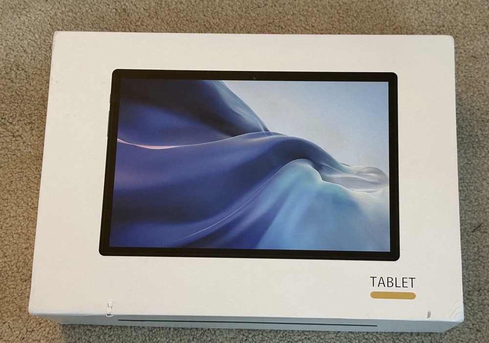 Android Tablet 10” TAB10 64GB In Original Box W/Cover, Keyboard & Mouse