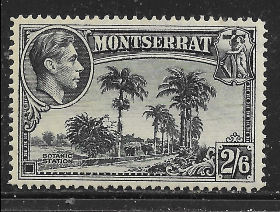 MONTSERRAT     SC100    SG109a    PERF 14    MINT LIGHTLY HINGED