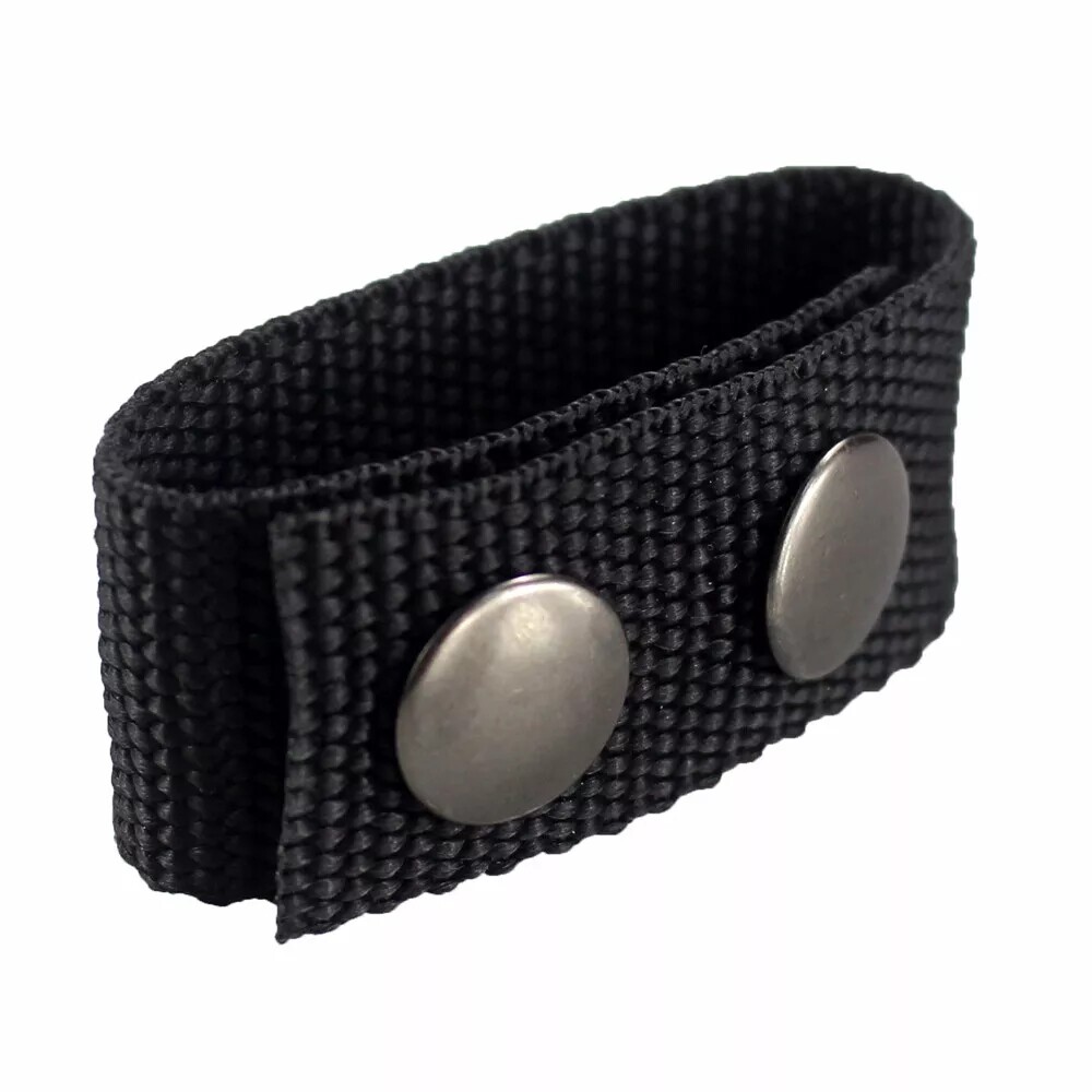 8pcs Tactical Duty Belt Keeper with Double Snaps Security Tactical Belt Keepers