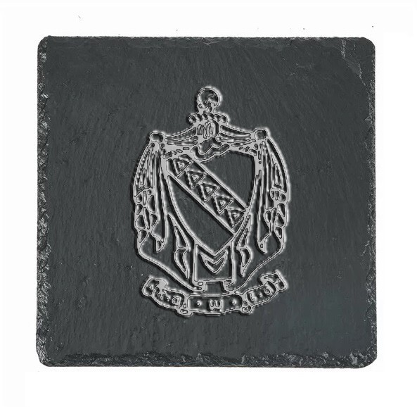 Tau Kappa Epsilon Slate Fraternity Coaster