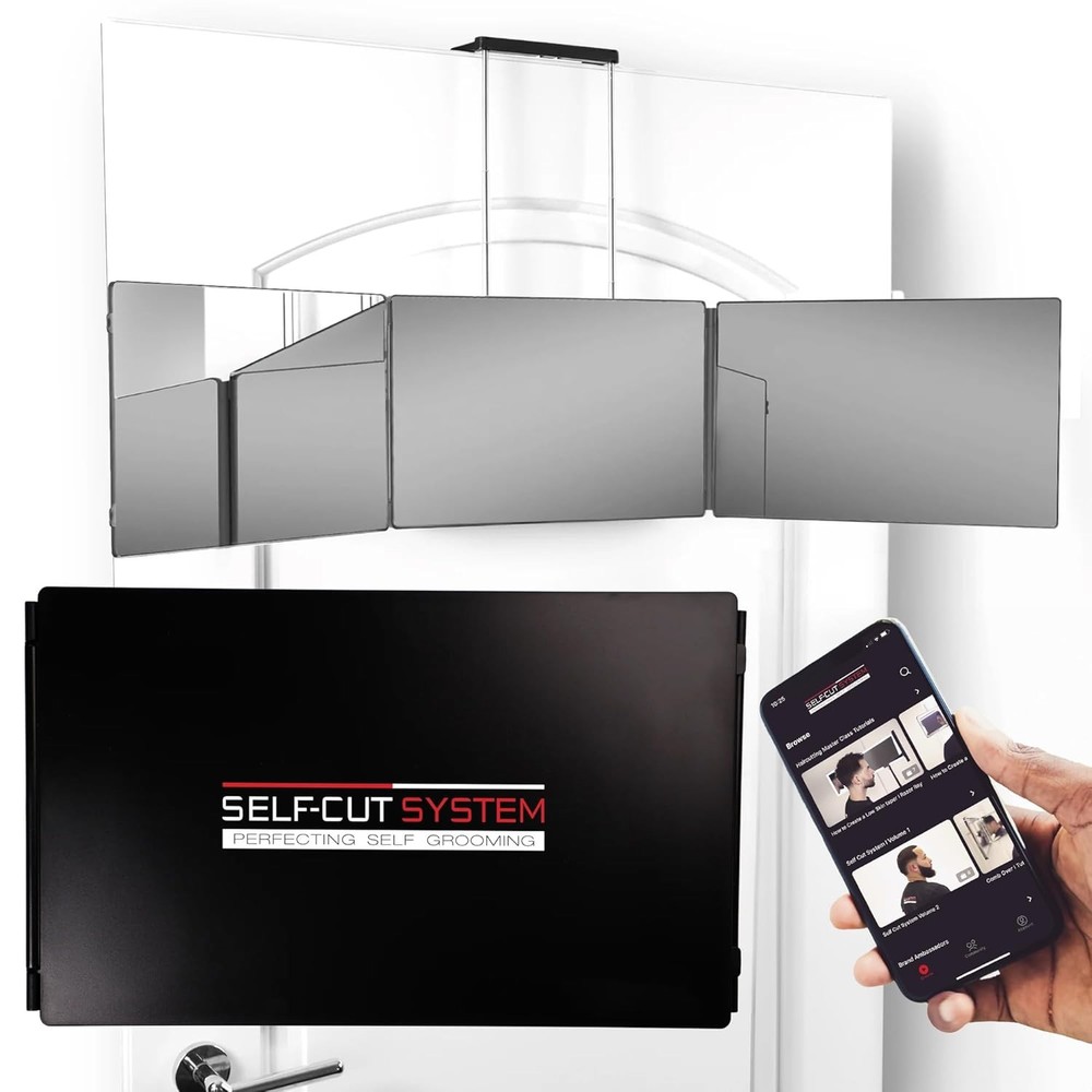 SELF-Cut System Travel Version - Three Way Mirror for 12.5"L x 1"W