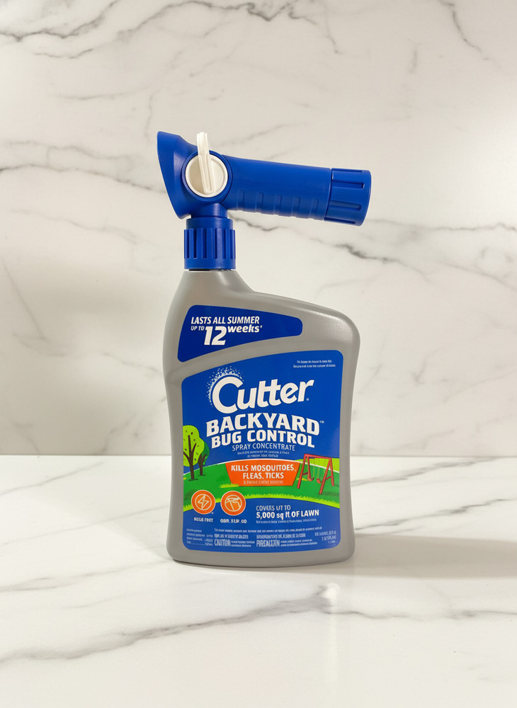 Cutter Backyard Bug Control Spray Concentrate (3 Pack), Kills Mosquitoes & Fleas