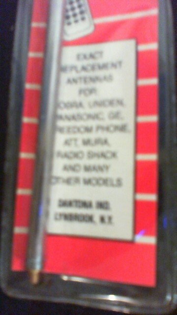 TELESCOPING Replacement ANTENNA NEW Dantona Phon-19