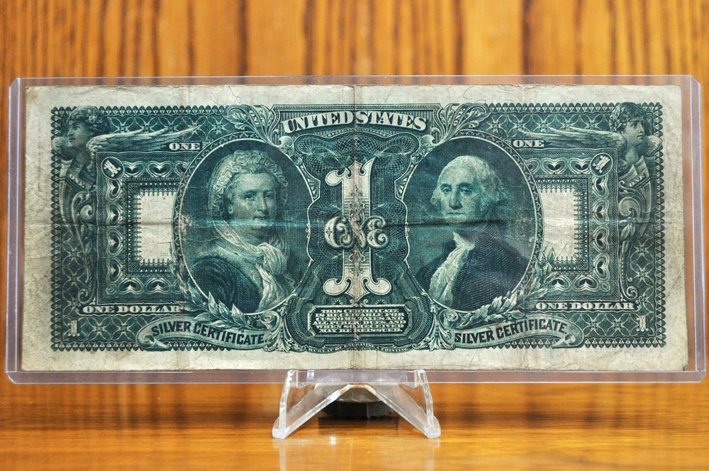 1896 1 Dollar Silver Cert. Educational Note - VF+ (Choice Very Fine) - RARE Note