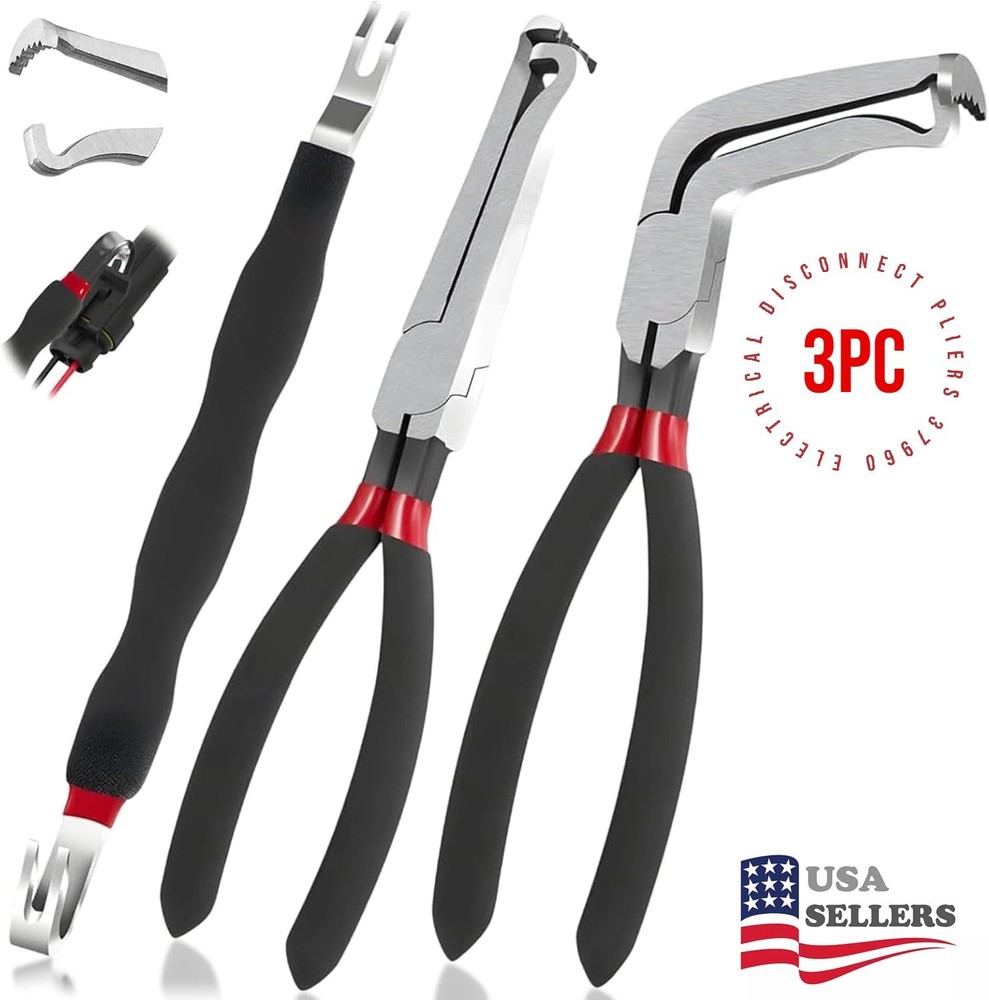 Electrical Disconnect Pliers Set 60 Degree Electrical Connector Separator Wiring