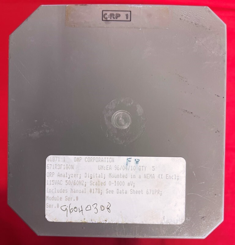 GREAT LAKES INSTRUMENTS CONDUCTIVITY ANALYZER, MODEL 671, 115 VOLTS