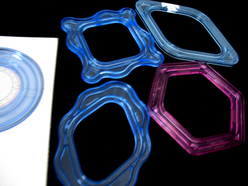 Creative Memories CustomCutting, mat blades, Ovals, Circles, Celestial Patterns.