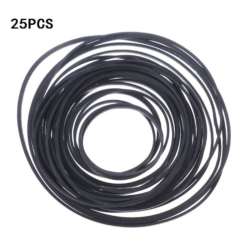 Rubber Belts for Electronics Universal Assorted Drive Flat Cassette Tape DVD