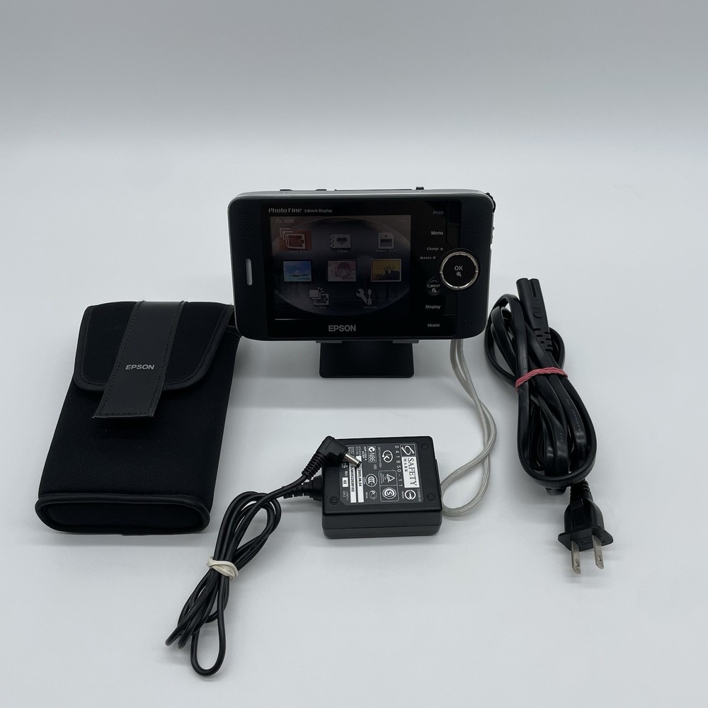 EPSON P-2000 Photo Fine Multimedia Storage Viewer w/ 3.8" Display Bundle